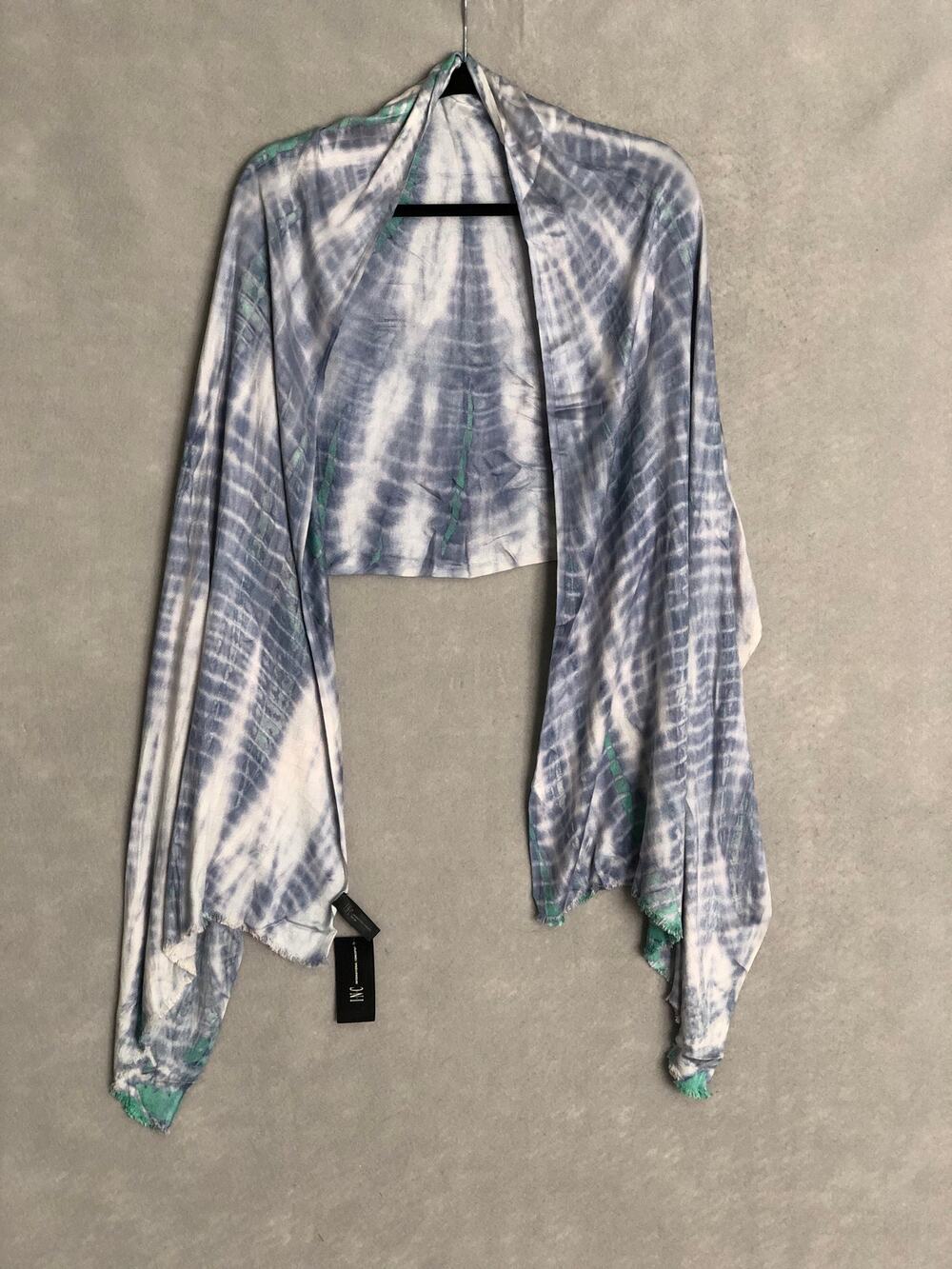 I.N.C International Concepts Oblong Scarf Tye Dye Women's One Size NEW
